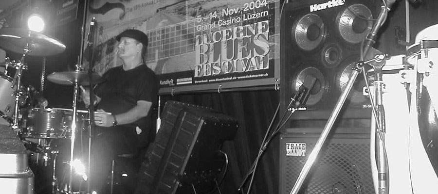 Jimi Schutte Lucerne Blues Festival 2004